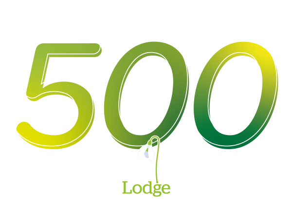 Priscilla Bacon Lodge Hospice Bronze Membership Logo