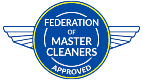 Transistorfederation of master cleaners logo